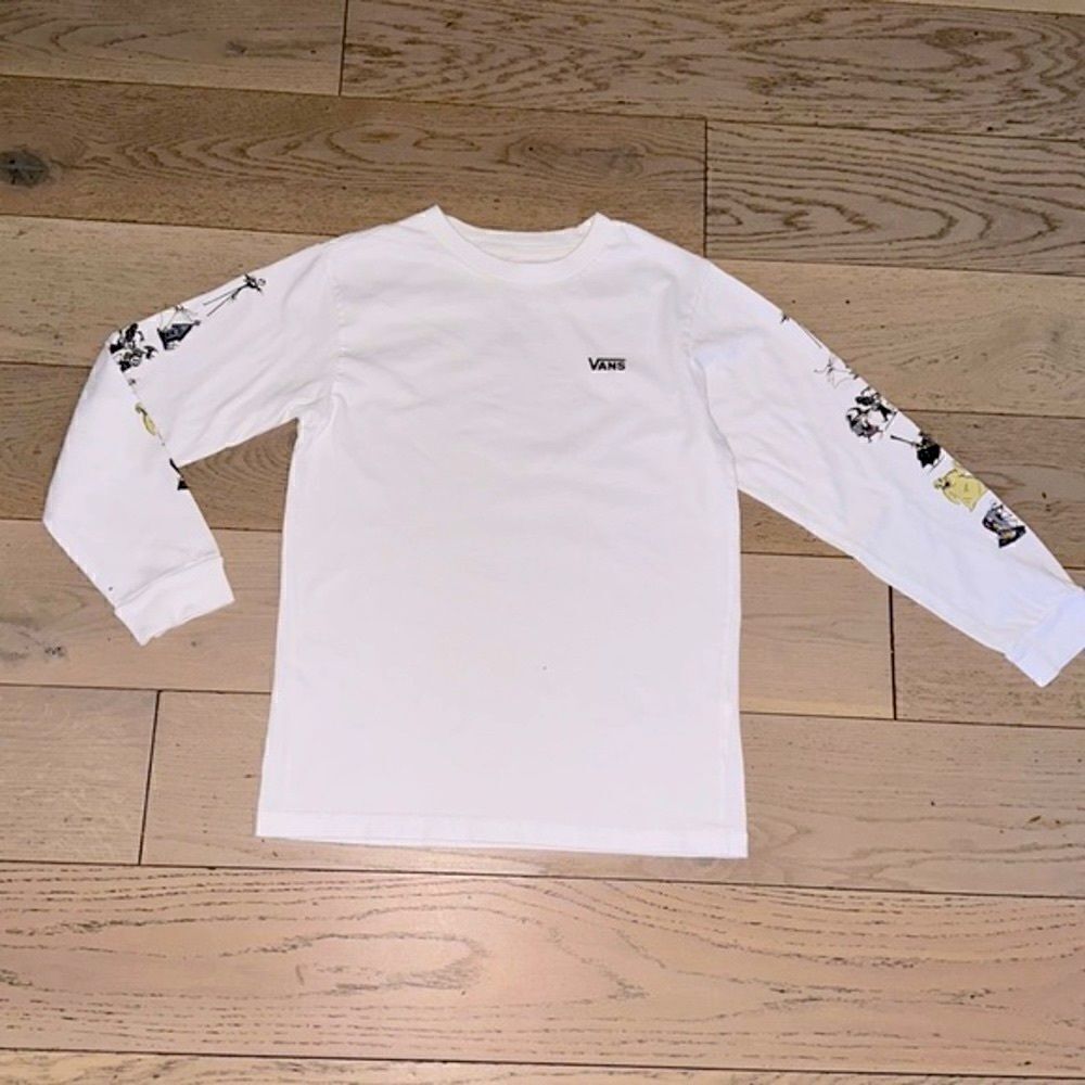 Vans X Night Before Christmas Long Sleeve Tee Little Kids. - Picture 4 of 4